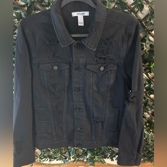 UPCYCLED one of a kind, MISFITS Music Denim Jacket - Picture 6 of 6